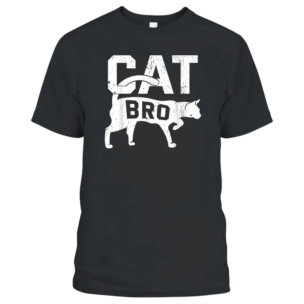 Cat Bro Kitten Pet Owner Meow T-Shirt