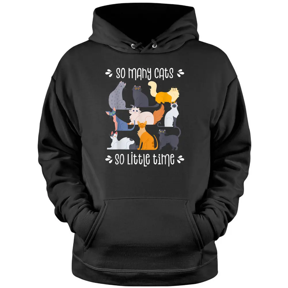 Cat  Cat Owner  Cat Lover Gift Cute Cat Pullover Hoodie