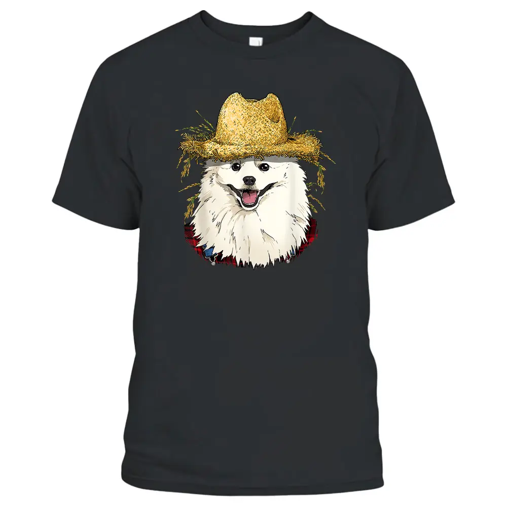 American Eskimo Farmer American Eskimo Dog Lover T-Shirt