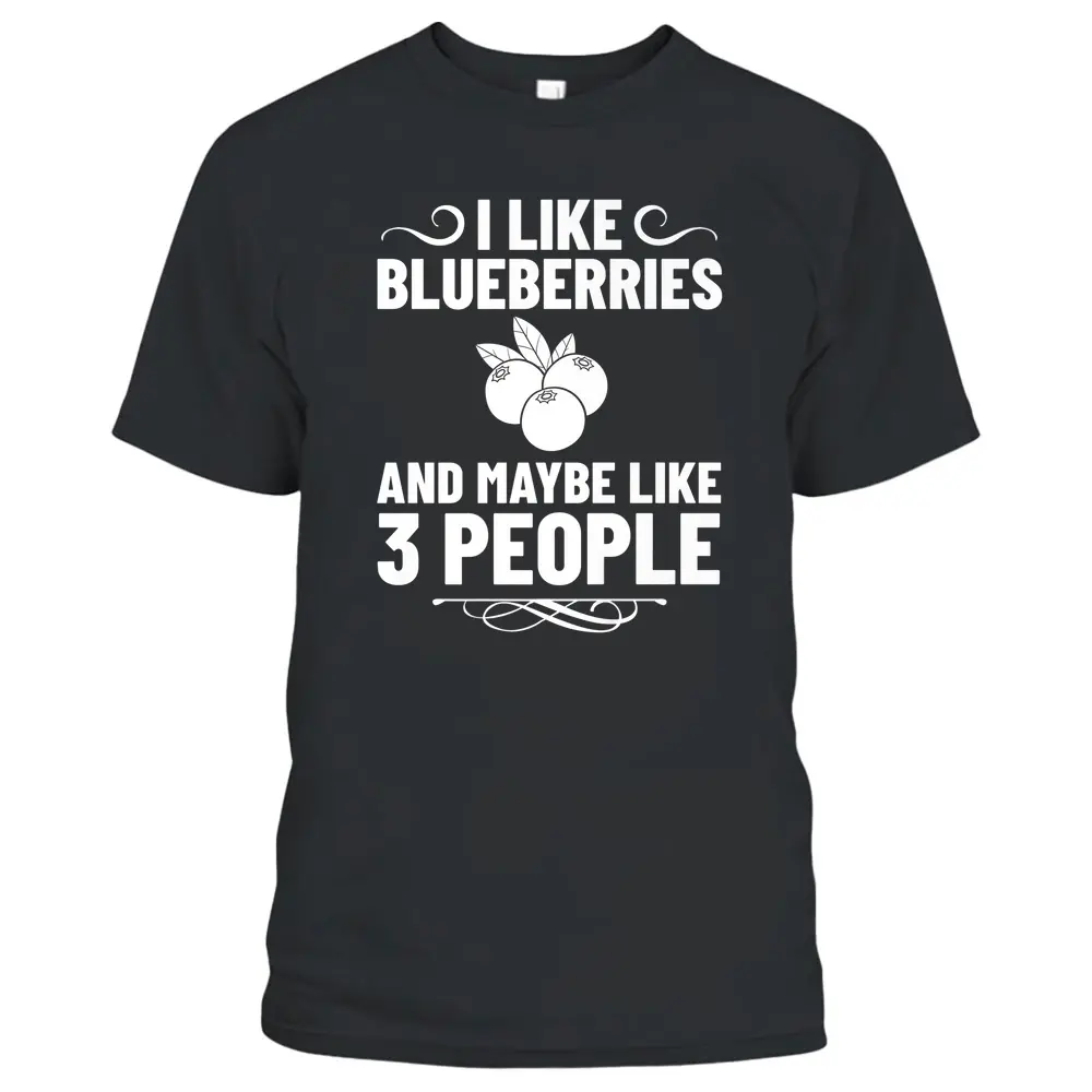 Blueberry Plant Blueberries Farmer Bush Tree Muffins T-Shirt