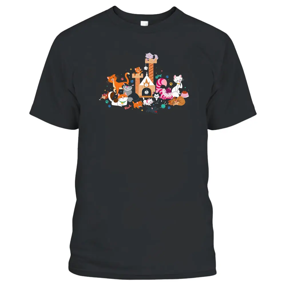 Disney Cats Kitten Friends Premium T-Shirt