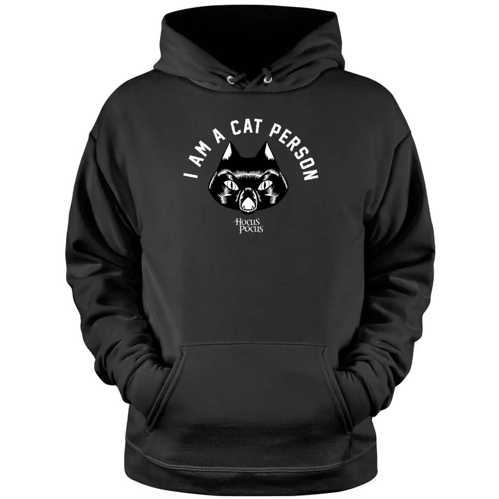 Disney Hocus Pocus Thackery Binx I'm A Cat Person Premium Pullover Hoodie