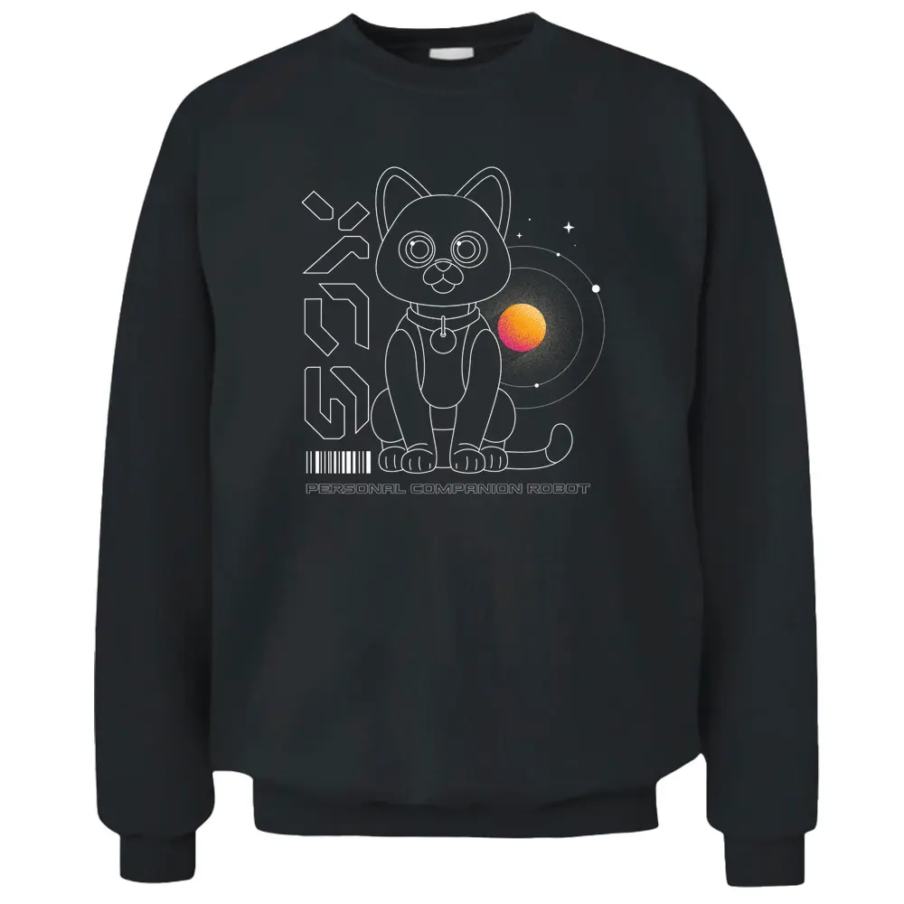 Disney Pixar Lightyear Sox Personal Companion Robot Cat Premium Pullover Sweatshirt