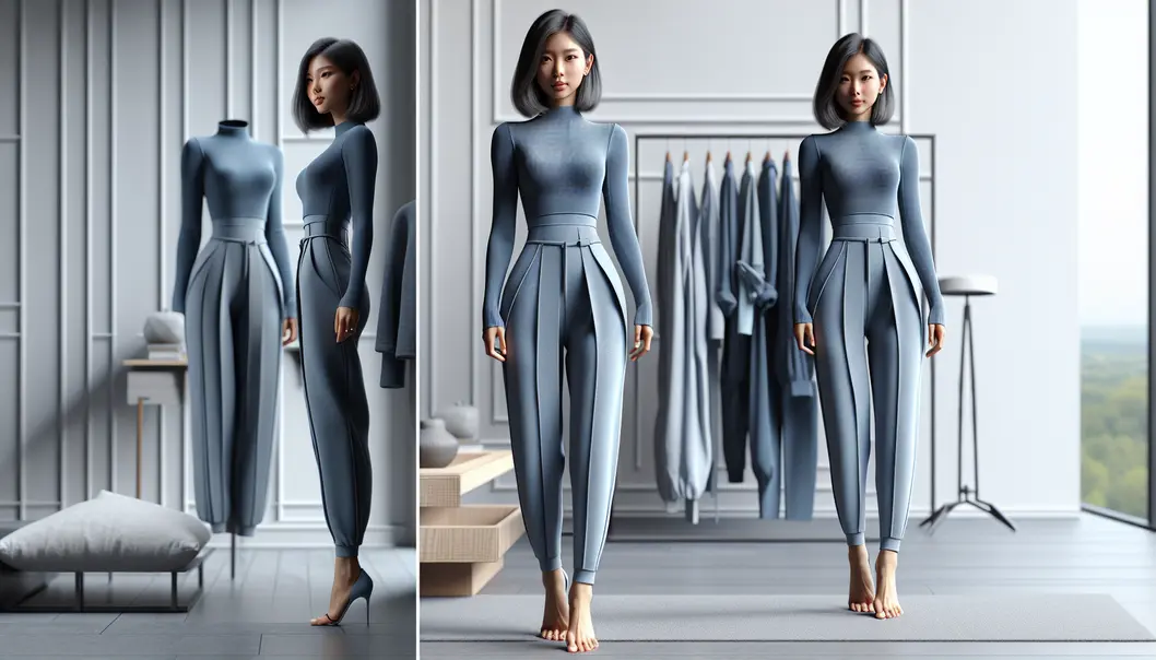 Proportion is key to elongating the silhouette for petite frames.