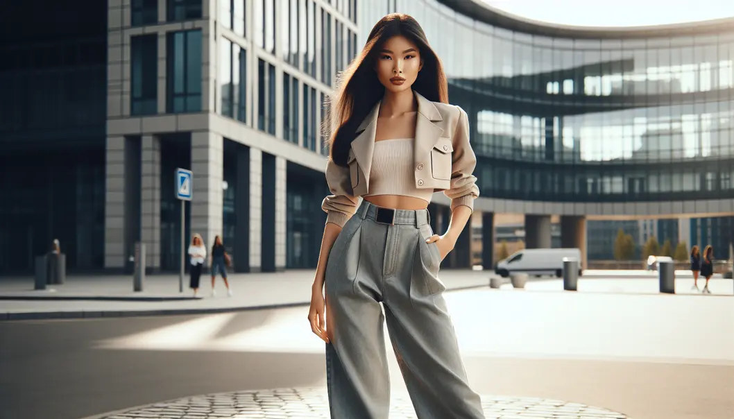 Proportion is key to elongating the silhouette for petite frames.
